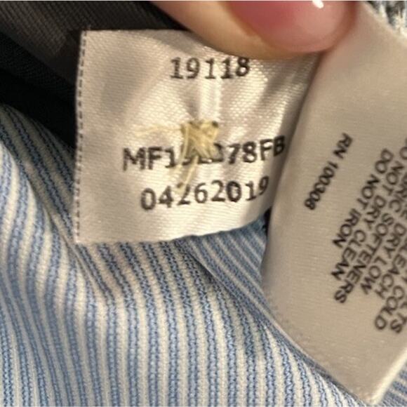 Peter Millar Crown Crafted Gray Pleated 100% Poly Men's Chino Pants Size 40/32 - Picture 3 of 6